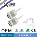 SIPU haute qualité vga long cable 10mètres spec VGA câble 3 + 4